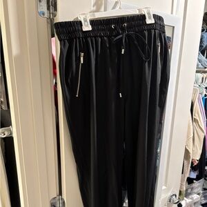Calvin Klein Black Drawstring Pants